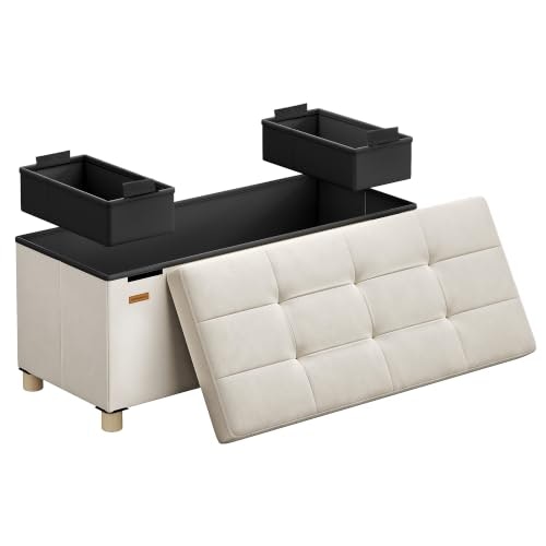 Songmics 30-Inch Storage Ottoman Bench: $39.99 Songmics 30-Inch Storage Ottoman Bench: $39.99