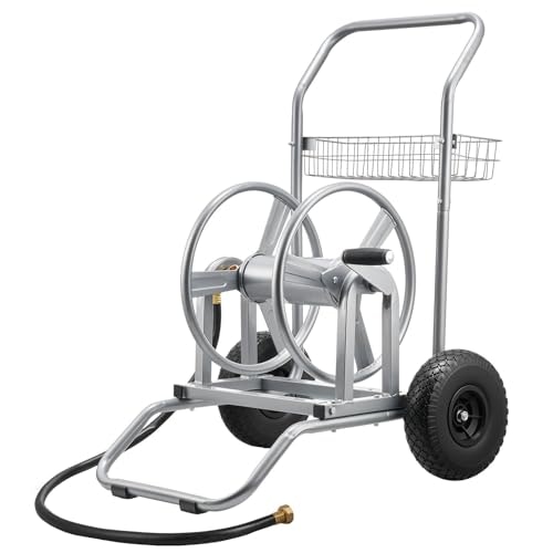 Vevor 300-Foot Garden Hose Reel Cart: $52.49