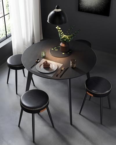 Vasagle Ekho 19-Inch Upholstered Dining Stools 4-Pack: $122.99