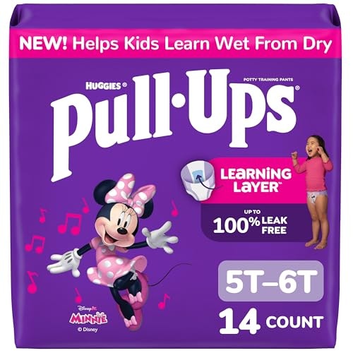 Pull-Ups Girls' Potty Training Pants 14-Count 5T-6T: $8.97 Pull-Ups Girls' Potty Training Pants 14-Count 5T-6T: $8.97