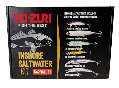 Yo-Zuri Inshore Saltwater Lure Kit: $42.92 Yo-Zuri Inshore Saltwater Lure Kit: $42.92