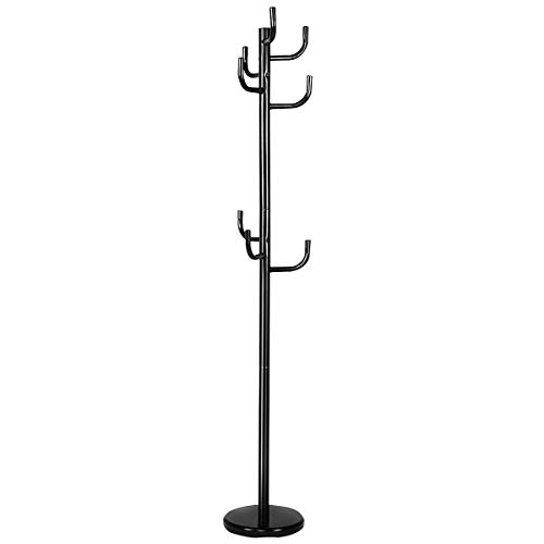 Tangkula Freestanding Metal Coat and Hat Rack: $34.99