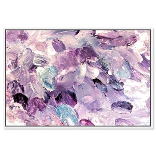 Oliver Gal Amethyst Gardens 45" x 30" Canvas Print Wall Art: $205.99 Oliver Gal Amethyst Gardens 45" x 30" Canvas Print Wall Art: $205.99