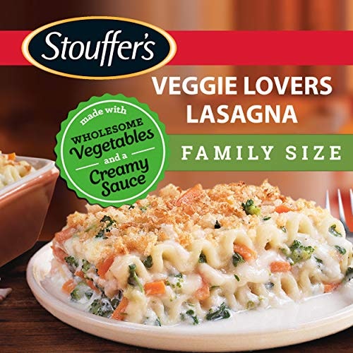 Stouffer's Family Size Veggie Lovers Lasagna: $7.99 Stouffer's Family Size Veggie Lovers Lasagna: $7.99