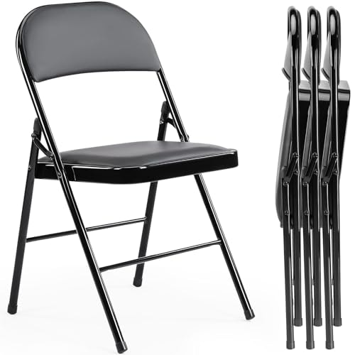 Sweetcrispy Padded Folding Chair 4-Pack: $58.99