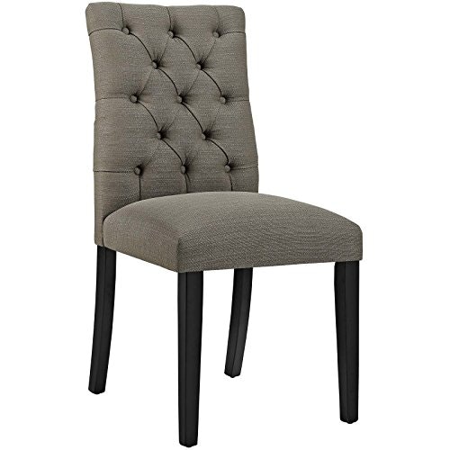 Modway Duchess Modern Tufted Fabric Dining Chair: $42.55 Modway Duchess Modern Tufted Fabric Dining Chair: $42.55