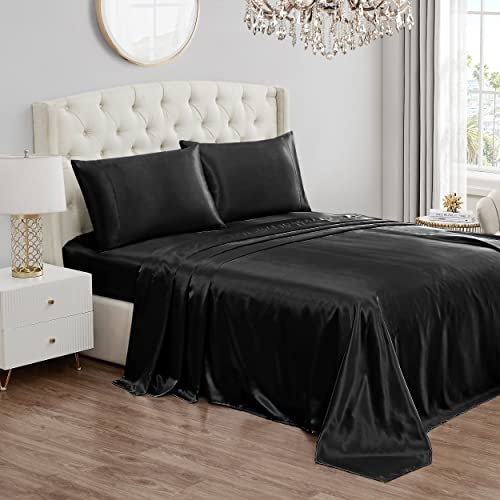 Juicy Couture Queen Size Satin Bed Sheet Set: $26.38 Juicy Couture Queen Size Satin Bed Sheet Set: $26.38