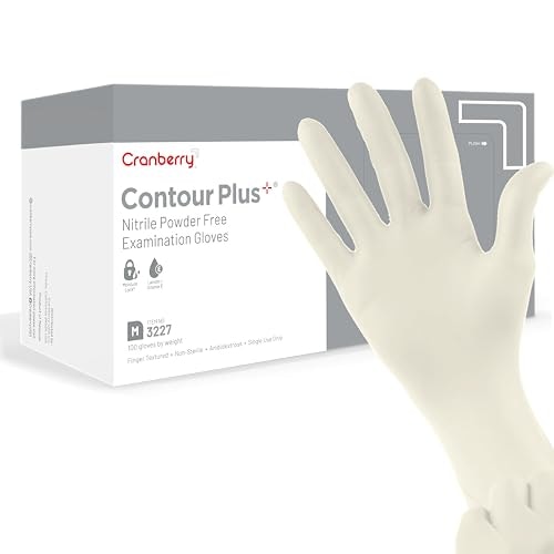 Cranberry Contour Plus Nitrile Exam Gloves 100-Pack: $9.54 Cranberry Contour Plus Nitrile Exam Gloves 100-Pack: $9.54