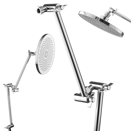 Vevor 16-Inch Adjustable Shower Head Extension Arm: $16.41 Vevor 16-Inch Adjustable Shower Head Extension Arm: $16.41