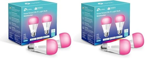 Kasa A19 Smart Color-Changing LED Bulb 4-Pack: $41.76