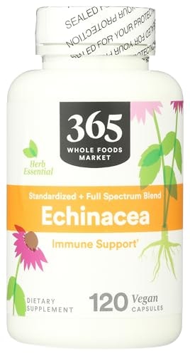 365 by Whole Foods Market Echinacea 120-Count: $15.61 365 by Whole Foods Market Echinacea 120-Count: $15.61