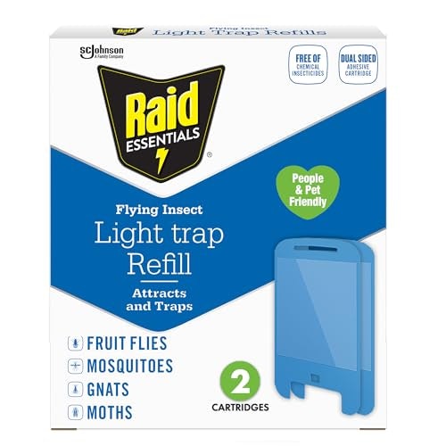 Raid Essentials Flying Insect Light Trap Refills 2-Pack: $4.59