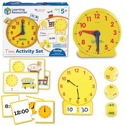 Learning Resources Time Activity Set: $9.34