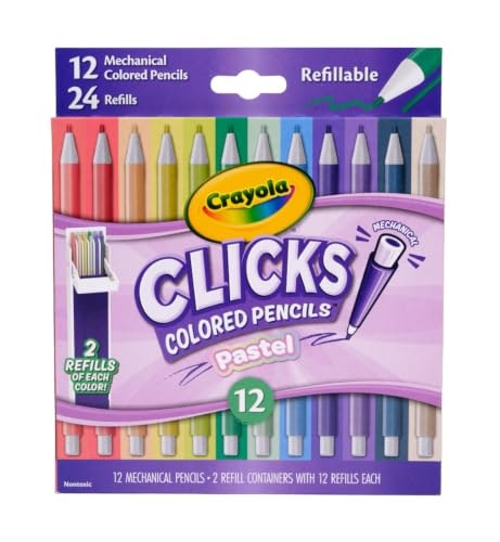 Crayola Clicks Mechanical Colored Pencil Set 12-Pack: $6.36 Crayola Clicks Mechanical Colored Pencil Set 12-Pack: $6.36