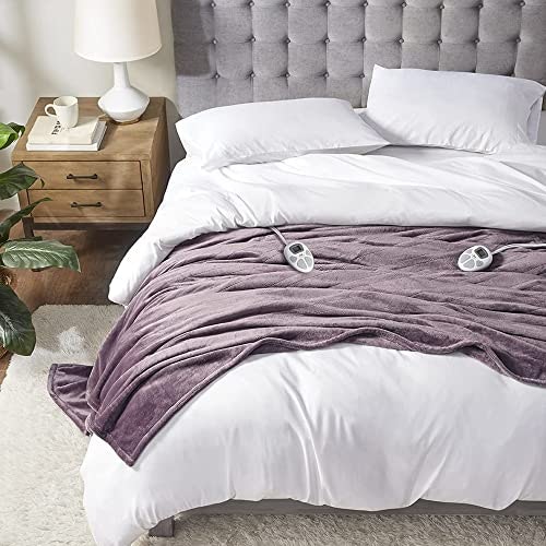 Serta King Heated Plush Electric Blanket: $94.26