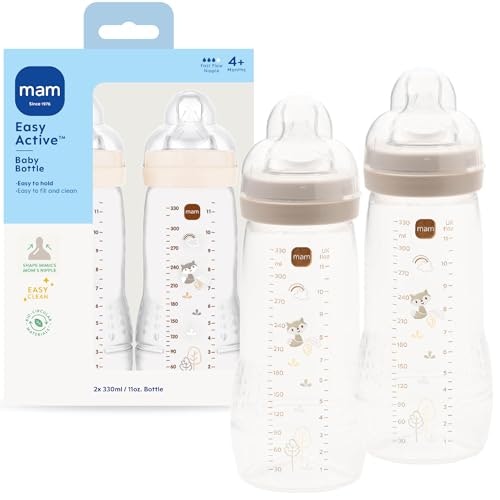 MAM 11-ounce Anti-Colic Baby Bottle 2-Pack: $7.39 MAM 11-ounce Anti-Colic Baby Bottle 2-Pack: $7.39