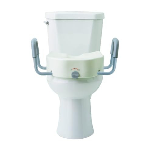 Medline 5-inch Raised Locking Toilet Seat: $45.99 Medline 5-inch Raised Locking Toilet Seat: $45.99
