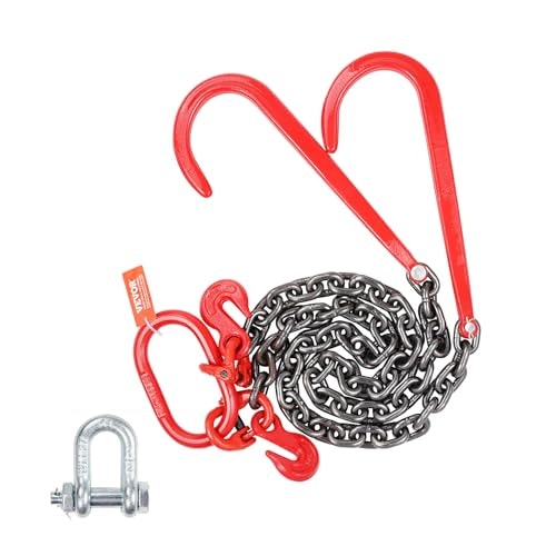 Vevor 3/8-inch x 3-foot G80 V-Bridle Towing Chain: $47.50 Vevor 3/8-inch x 3-foot G80 V-Bridle Towing Chain: $47.50