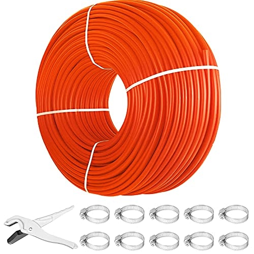 Vevor 1/2-Inch x 1,000-Foot PEX-B Oxygen Barrier Pipe: $152.91 Vevor 1/2-Inch x 1,000-Foot PEX-B Oxygen Barrier Pipe: $152.91