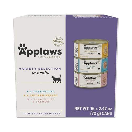Applaws Fish and Chicken Variety Wet Cat Food 2.47-oz. 16-Pack: $26.79 Applaws Fish and Chicken Variety Wet Cat Food 2.47-oz. 16-Pack: $26.79