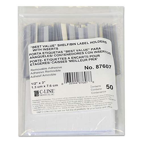 C-Line Self-Adhesive Top Load Label Holders 50-Pack: $8.43 C-Line Self-Adhesive Top Load Label Holders 50-Pack: $8.43