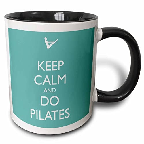 3dRose Keep Calm Do Pilates 11oz Two-Tone Mug: $12.50 3dRose Keep Calm Do Pilates 11oz Two-Tone Mug: $12.50
