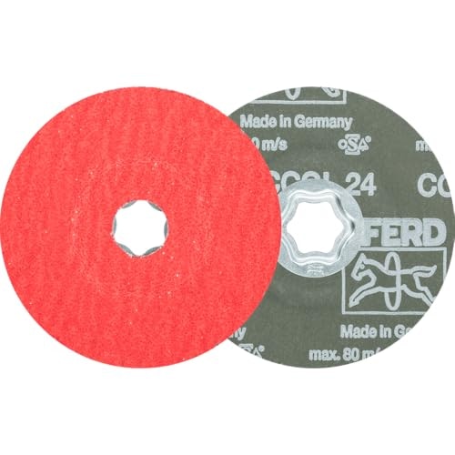 Pferd 4-1/2-inch 24-Grit Ceramic Fibre Disc 25-Pack: $100 Pferd 4-1/2-inch 24-Grit Ceramic Fibre Disc 25-Pack: $100