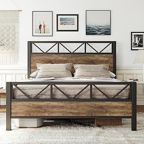 Likimio Queen Platform Bed Frame: $149.99 Likimio Queen Platform Bed Frame: $149.99