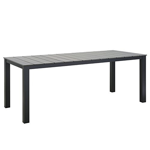 Modway Maine 80-inch Outdoor Patio Dining Table: $209.36 Modway Maine 80-inch Outdoor Patio Dining Table: $209.36