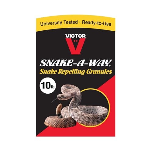 Victor Snake-A-Way Outdoor Snake Repellent 10-lb. Bag: $19.98 Victor Snake-A-Way Outdoor Snake Repellent 10-lb. Bag: $19.98