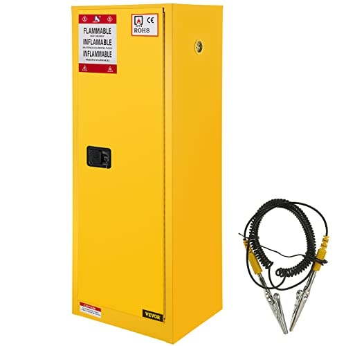 Vevor 18" x 18" x 35" Flammable Storage Cabinet: $179.35