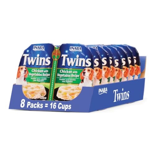 Inaba Twins Shredded Chicken and Vegetables Dog Food Topper 16-Pack: $13.79 Inaba Twins Shredded Chicken and Vegetables Dog Food Topper 16-Pack: $13.79