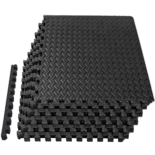 Mat Block 1/2-Inch EVA Interlocking Exercise Floor Mats 6-Pack: $15.29