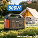 GaiaRay 500W 460Wh Portable Solar Power Station for $170 + free shipping