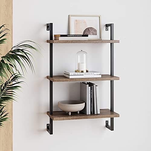 Nathan James Theo 3-Shelf Industrial Wall-Mount Bookcase: $87.98 Nathan James Theo 3-Shelf Industrial Wall-Mount Bookcase: $87.98