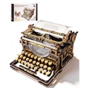 Rokr 3D Wooden Typewriter Puzzle Kit for $63 + free shipping