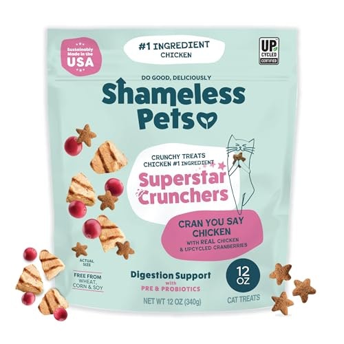 Shameless Pets Crunchy Cat Treats 12oz: $9.09