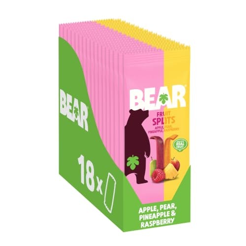 Bear Real Fruit Snack Splits 18-Pack: $10.89 Bear Real Fruit Snack Splits 18-Pack: $10.89