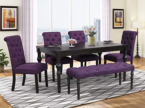 Roundhill Furniture Leviton 6-Piece Urban Dining Set: $560.99 Roundhill Furniture Leviton 6-Piece Urban Dining Set: $560.99