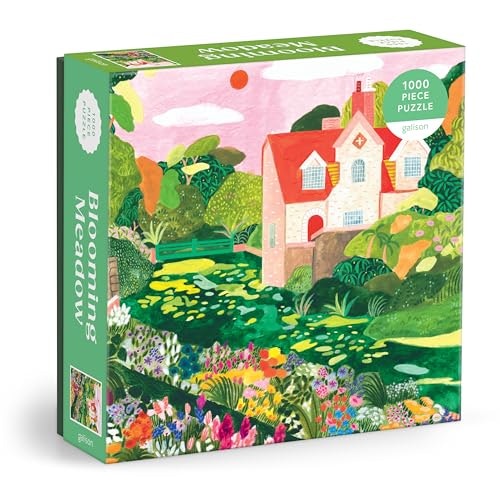 Galison Blooming Meadow 1,000-Piece Jigsaw Puzzle: $13.99 Galison Blooming Meadow 1,000-Piece Jigsaw Puzzle: $13.99