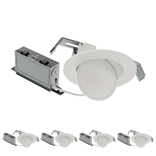 Halo 4-Inch LED Recessed Gimbal Downlight 4-Pack: $125.74 Halo 4-Inch LED Recessed Gimbal Downlight 4-Pack: $125.74