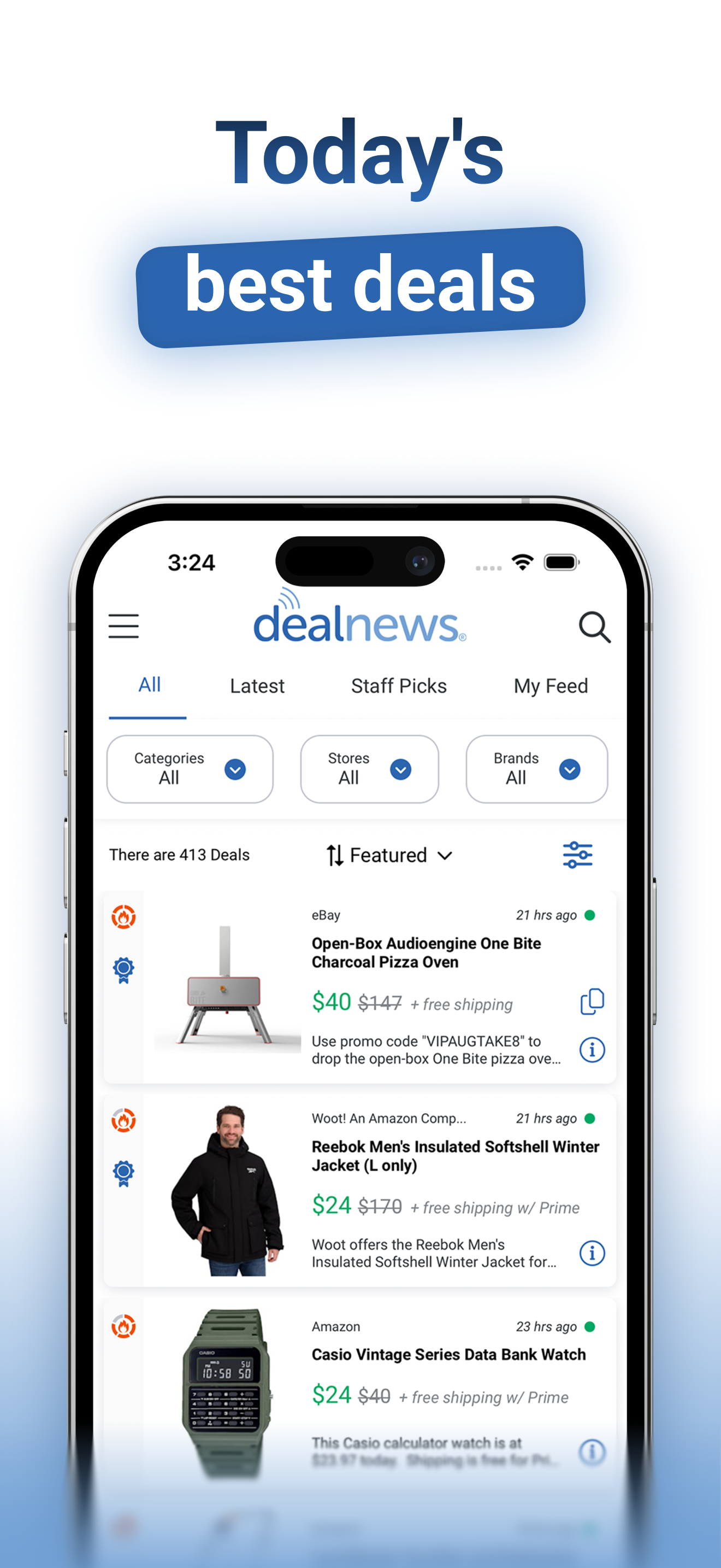 DealNews app: Find deals from stores you trust