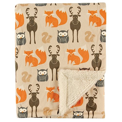Hudson Baby Plush Mink and Sherpa Blanket: $7.69 Hudson Baby Plush Mink and Sherpa Blanket: $7.69
