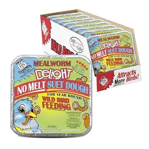 C&S Mealworm Delight No Melt Suet Cake: $15.84 C&S Mealworm Delight No Melt Suet Cake: $15.84