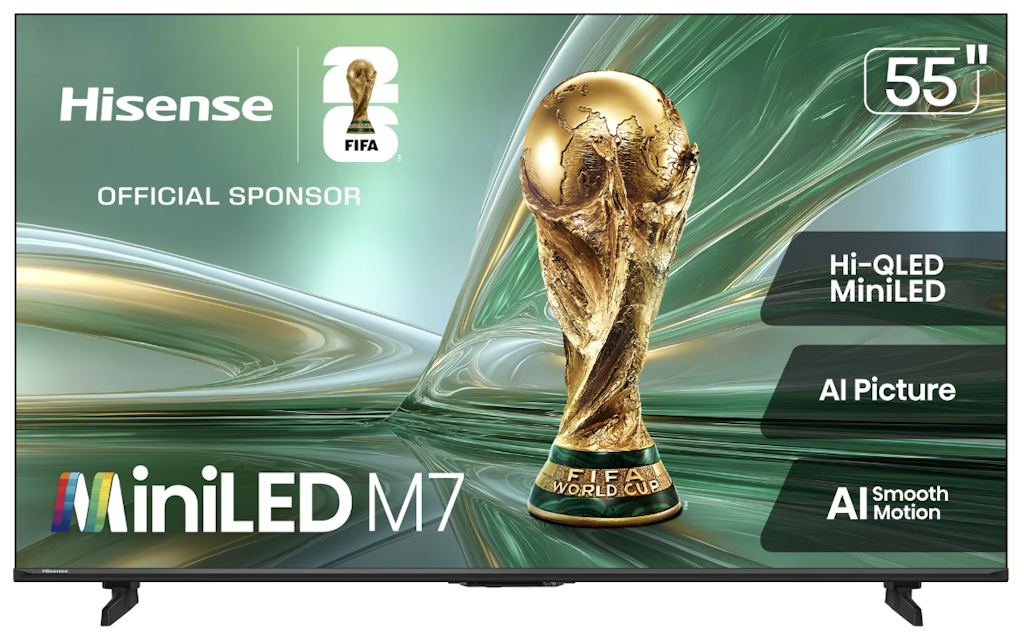 Hisense M7 55M7SG 55" 4K QLED Smart TV: $284 Hisense M7 55M7SG 55" 4K QLED Smart TV: $284