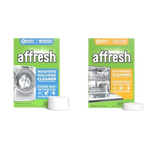 Affresh Washing Machine and Dishwasher Cleaner 12-Tablet Bundle: $18.97