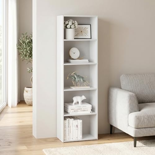 Furinno Luder 5-Tier Book Shelf: $40.49