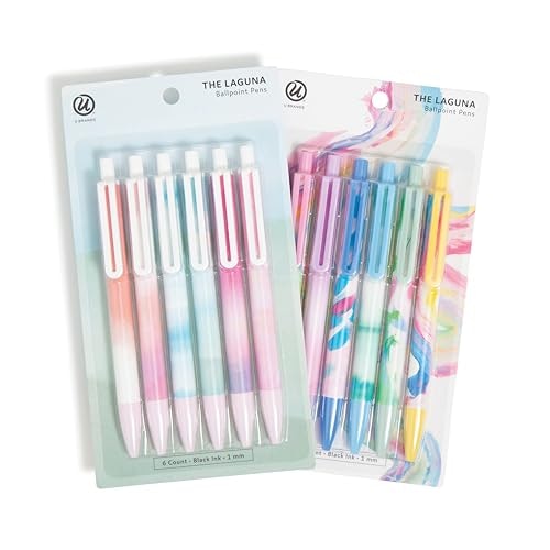 U Brands 1.0mm Black Ballpoint Pens 12-Pack: $10.25 U Brands 1.0mm Black Ballpoint Pens 12-Pack: $10.25