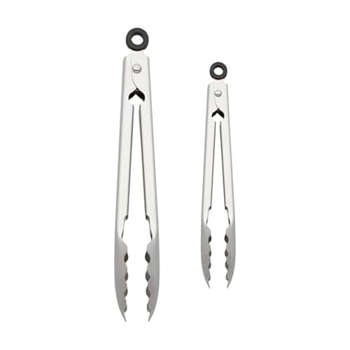 KitchenAid Stainless Steel Scalloped Tongs 2-Pack: $15.75 KitchenAid Stainless Steel Scalloped Tongs 2-Pack: $15.75