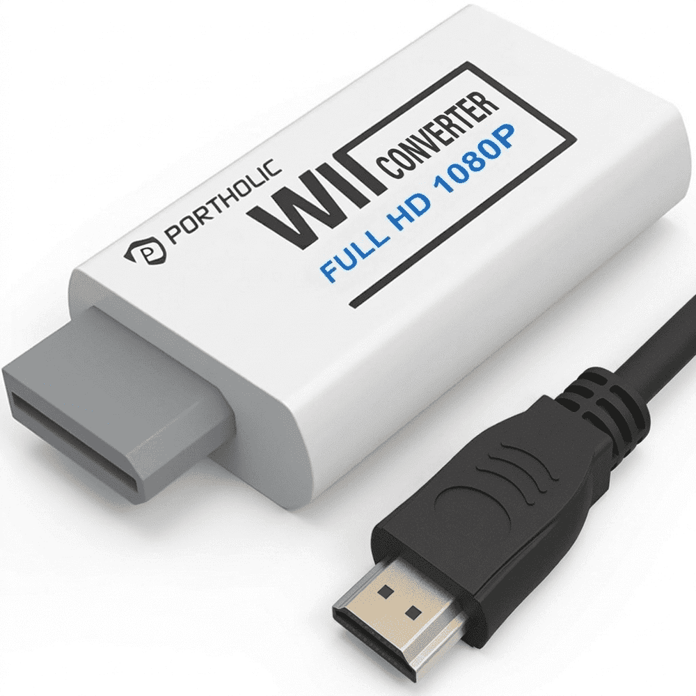 Portholic Wii to HDMI Converter: $13.49 Portholic Wii to HDMI Converter: $13.49